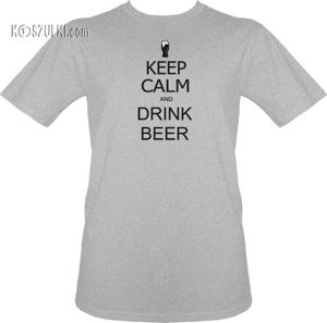 t-shirt Keep Calm & drink beer