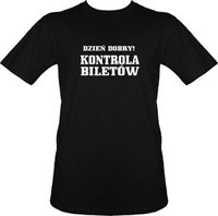 t-shirt Kontrola Biletów