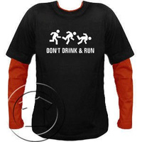 Bluza męska przedłużony rękaw Dont drink and run