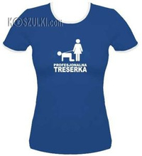koszulka damska Treserka Niebieska