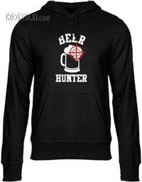 Bluza z kapturem Beer hunter