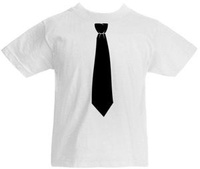 T-shirt dziecięcy- Krawat
