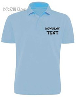 T-shirt dziecięcy Polo z własnym nadrukiem