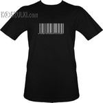 t-shirt Kod kreskowy