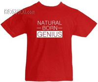 T-shirt dziecięcy Natural Born Genius