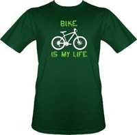 t-shirt Bike is my life