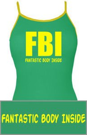 Top damski- FBI-Fantastic Body Inside