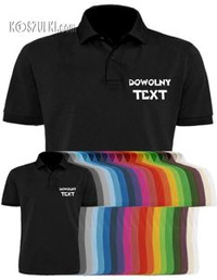T-shirt dziecięcy Polo z własnym nadrukiem