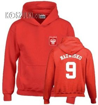 Bluza z kapturem dziecięca Małe Godło Nazwisko i numer