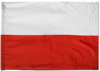 Flaga Polski szturmowa 90x144cm