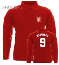 Koszulka Polo długi rękaw- Dziecko- Nazwisko i numer