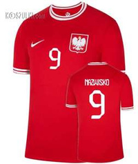 Koszulka Reprezentacji Polski Nike Oryginalna Stadium Away MŚ2022 Nazwisko