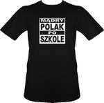 t-shirt Mądry Polak po szkole