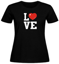 Koszulka damska   Love serce