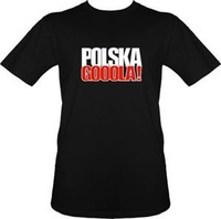 t-shirt T071 Polska Gooola! Czarna