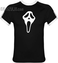 T-shirt Fit Krzyk Czarny