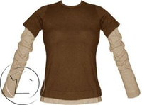 Bluza damska przedłużony rękaw