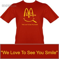 t-shirt Marijuana
