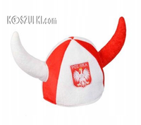 Czapka  Polsla Wiking dla kibica reprezentacji Polski