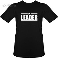 T-shirt koszulka Leader czarna
