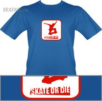 t-shirt Skate or die