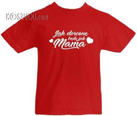 T-shirt dziecięcy Będę jak Mama