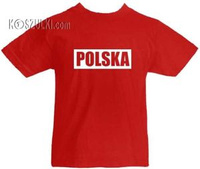 T-shirt dziecięcy Polska