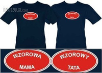 Zestaw t-shirtów Wzorowi rodzice