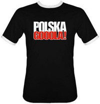 t-shirt 2K071 Polska Gooola! Czarny