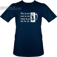t-shirt Piję By Paść