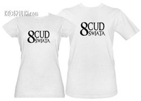 Koszulki dla pary-Zestaw 8 Cud Świata