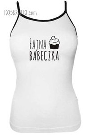 Top damski Fajna babeczka