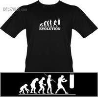 T-shirt Ewolucja Pięściarz