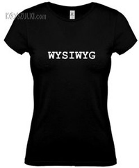 koszulka damska WYSIWYG