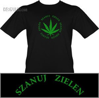 t-shirt Szanuj Zieleń