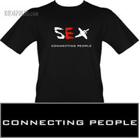 t-shirt Sex Connecting People