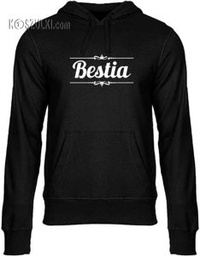 Bluza z kapturem Bestia