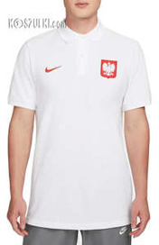 Koszulka reprezentacji Polski Polo Nike 2022 biała