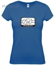 koszulka damska Ryby znak zodiaku