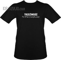t-shirt Trzeźwość