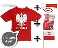 Zestaw kibica Polska reprezentacji polski dzięcięcy dz2