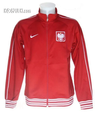 Bluza Polska Nike reprezentacji kibica Czerwona