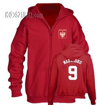 Bluza Polska Kibica dziecięca  z kapturem Rozpinana nazwisko
