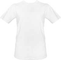 t-shirt 4xL biały bez nadruku