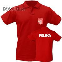 T-shirt Polo TP067 napis Polska