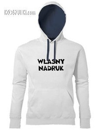 Bluza Polska z kapturem Kontrast- Własny nadruk