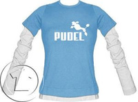 Bluza damska przedłużony rękaw Pudel