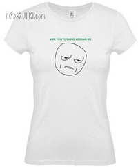 koszulka damska KOMIXXY.pl- AREYOUFUCKING...
