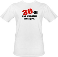 T-shirt Lepiej po 30
