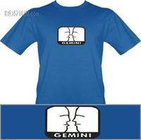 t-shirt Bliźnięta zodiak